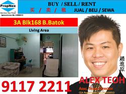 Blk 168 Bukit Batok West Avenue 8 (Bukit Batok), HDB 3 Rooms #118216542